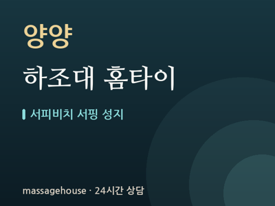 하조대 홈타이