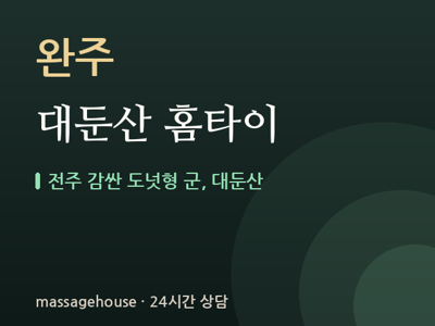 대둔산 홈타이